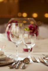 festliche Tischdekoration