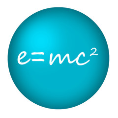 e=mc2 blue