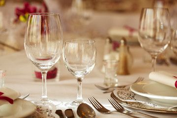 festliche Tischdekoration