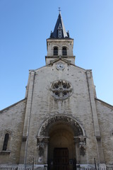 Fototapeta na wymiar Eglise Notre Dame de la Gare à Paris
