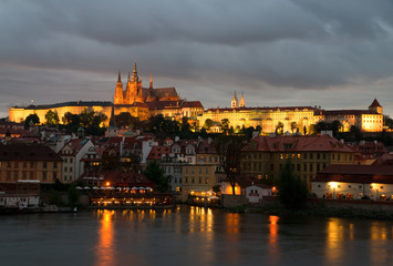 View to the Prague Castle