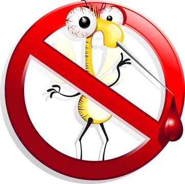 Zanzara Tigre Divieto-Mosquito Forbidden-Vector
