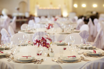 festliche Tischdekoration