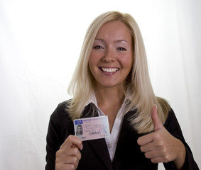 Frau-Führerschein