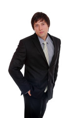 Handsome business man