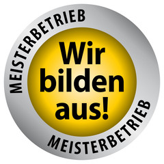 Meisterbetrieb - wir bilden aus