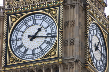 Fototapeta na wymiar Uhr von Big Ben