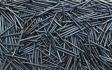 Heap of  Blue Concrete nails texture