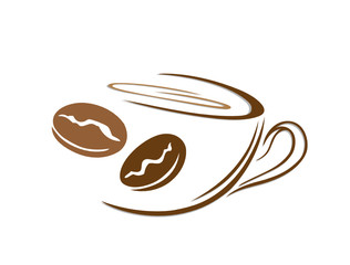 Kaffee, coffee, Kaffeetasse, design element, logo