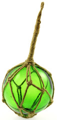 Naklejka premium boule verte flotteur décoration