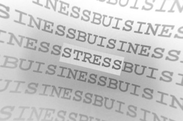 Obraz premium Buisness - Stress