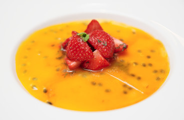 Delicious creme brulee