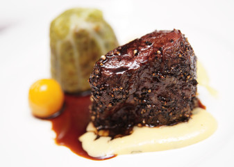 Elegant tenderloin steak
