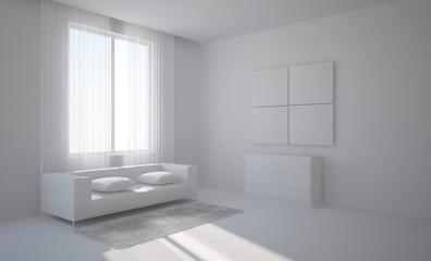 grey modern room