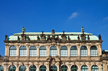 Fototapeta na wymiar Detail des Zwinger in Dresden.