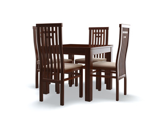 chairs and table