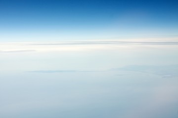 Sky Blue background