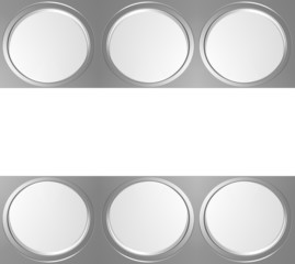 Scheinwerfer - gerichtet auf freie Stelle in der Mitte