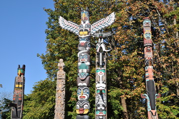 Obraz premium em shaped in Stanley park, BC Canada