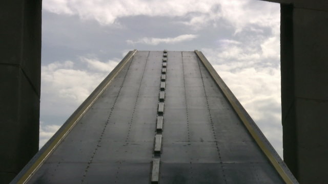 The road goes to the heaven
