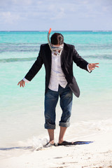 Frogman in Paradise