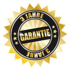 3 Jahre Garantie
