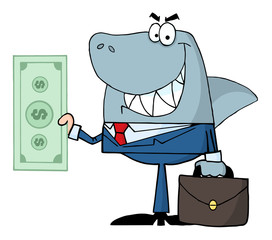 Smiled Business Shark Holding Cash