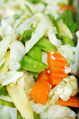 Mix vegetables in Phuket vegetarian festival