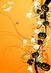 Abstract halloween background