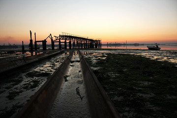 Old wharf from the shipyard