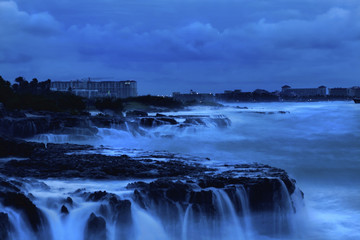 Stormy weathers on the caribbean island, Aruba