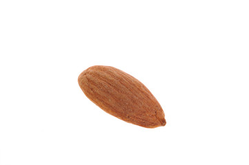 almond on a white background