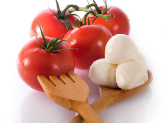 pomodori e mozzarelline