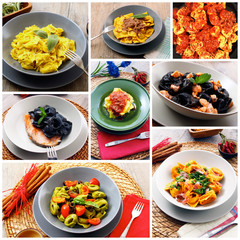 ravioli collage