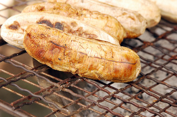 Grilled banana