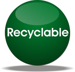 bouton recyclable