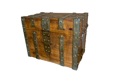 wooden trunk