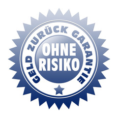 button gezackt geld zurück garantie