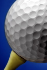 Golf Ball on Tee
