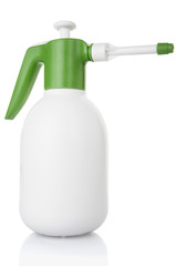 gardening spray bottle with clipping path