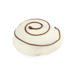 Close-up photo of candy isolated on white