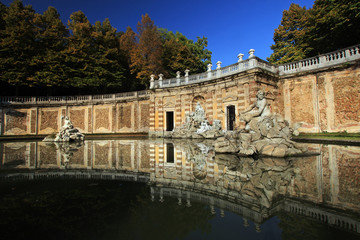 fontana dei quattro fiumi, castello di Agliè