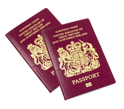 two UK passports