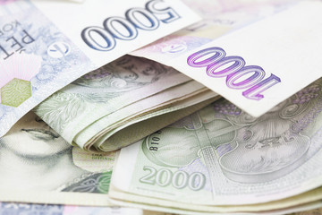 stack of paper money