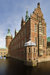 Fototapeta na wymiar Zamek Frederiksborg
