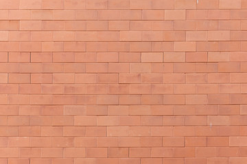 Modern Orange Brick Wall