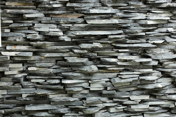 Close up of nature stone wall