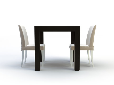 chairs and table