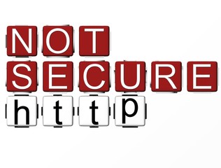 Not Secure Site http