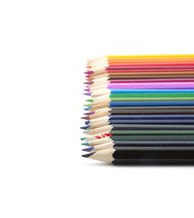 Fototapeta premium Pencils in a row